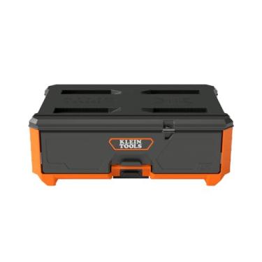 Imagem de Klein Tools 54844MB MODbox Caixa compacta de gaveta única de largura total, gaveta de armazenamento de ferramentas com corrediças de rolamento de esferas, divisórias incluídas, tapete de espuma de PVC