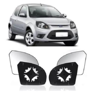 Imagem de Par Lente Espelho Retrovisor Ka 2012