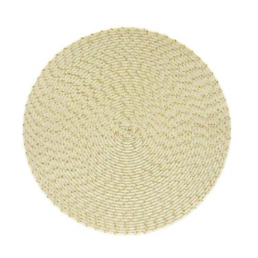 Imagem de Jogo Americano Copa E Cia 6 Peças Greta Champagne