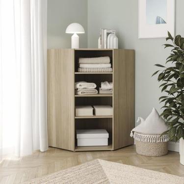 Imagem de Estante Canto Oblíquo 120cm Módulo Frame CabeCasa MadeiraOriginals - C