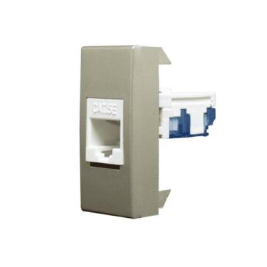 Imagem de Modulo RJ45 CAT5E Champagne Inova Pro Class Alumbra 85416