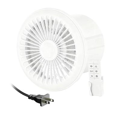 Imagem de WeiLaiKeQi Exaustor de 3 velocidades 2300 RPM compacto, fácil de instalar, ventilador de exaustão de 2 vias para casa, hotel, cozinha, banheiro, porão