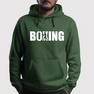 Imagem de Blusa de Moletom Canguru Com Capuz Box Flanelada Boxing-Masculino