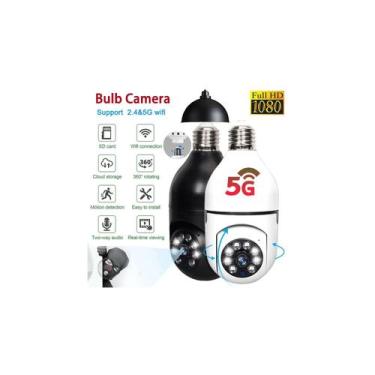 Imagem de Câmera Wi-Fi robótica 5G, soquete de foco, microfone e alto-falante de