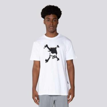 Imagem de Camiseta Oakley Skull Heritage Logo Branca, M