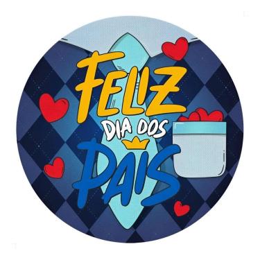 Imagem de Painel De Festa Redondo Decoração De Aniversário 1,5 C/El Pa