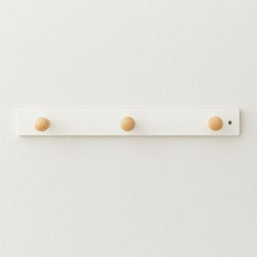 Imagem de Cabideiro Pendurador Pinus Natural Para Quarto Infantil Bebê - CRP