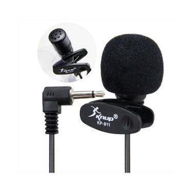 Imagem de Mini microfone lapela knup kp-911