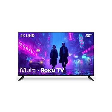 Imagem de Smart TV DLED 50 4K Multi Definition Roku 4HDMI 2USB Wi-Fi TL083