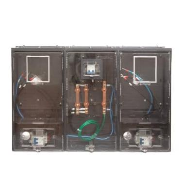 Imagem de Caixa Montada Para 02 Medidores Muro Lateral STRAHL 3091/MB2-ELEK