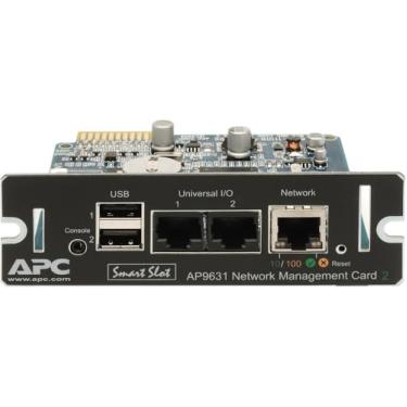 Imagem de APC AP9631 UPS Network Management Card 2 com monitoramento ambiental