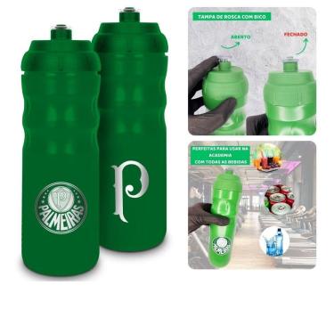 Imagem de Squeeze Top Térmica 550Ml Garrafa Verde Água Esporte Bike