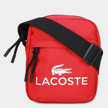 Imagem de Shoulder Bag Lacoste Homme, Vermelho, Único