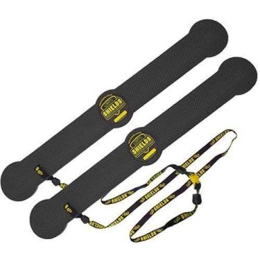 Imagem de Protetor de Porta Magnético Longo 2 pçs - Shields, Preto