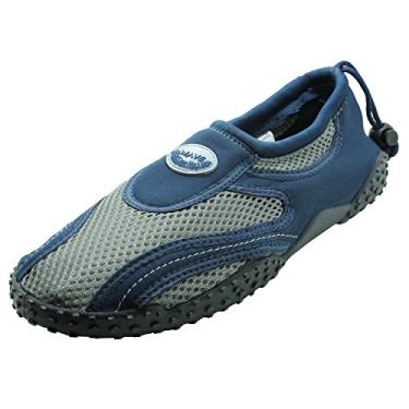 Imagem de Tênis masculino impermeável The Wave, Navy / Grey, 9