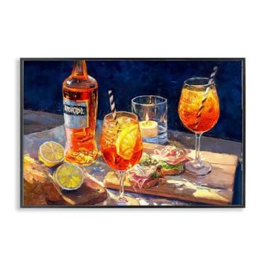 Imagem de Stupell Industries Arte giclée emoldurada branca Sprits Table Still Li, design de Ziwei Li, 40 x 61 cm