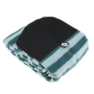 Imagem de Luzhengyang Bolsa de meia para prancha de surfe, faixa verde, cordão ajustável, nariz acolchoado ou - adequada para prancha de surf, shortboard, funboard e mais - 2,1 m - 2,4 m