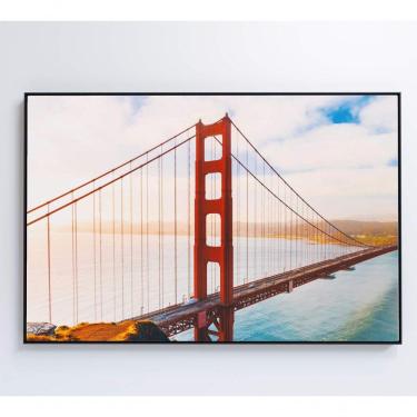 Imagem de Quadro Ponte Golden Gate 60x40 Cm Adesivo Fotográfico