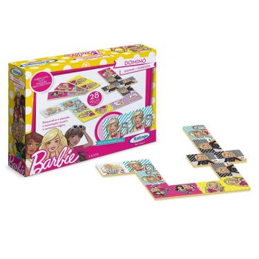 Imagem de Dominó Barbie Xalingo Brinquedos