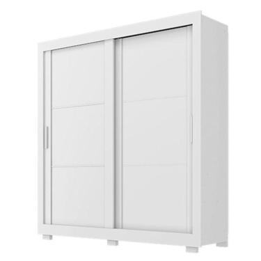 Imagem de Guarda Roupa Casal Titanium Branco - Zanzini