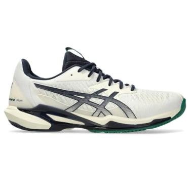 Imagem de TÊNIS ASICS SOLUTION SPEED FF 3 MASCULINO (ALLCOURT) BEGE E AZUL 2025 (BR, Adulto, Numérico, 42)