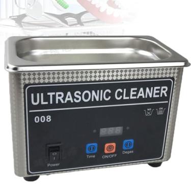 Imagem de Limpador UltrassôNico De óCulos E AnéIs Com FunçãO De DesgaseificaçãO Antioxidante,Ajuste De Tempo,Cesto De Limpeza Em AçO InoxidáVel Para Joias,Aparelhos OrtodôNticos E PeçAs