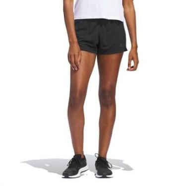 Imagem de Short Adidas 3-Stripes Pacer / Branco-Feminino