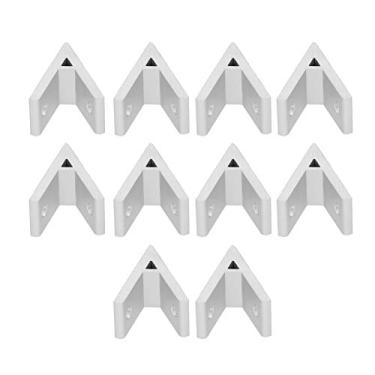 Imagem de Conector de canto de ângulo de alumínio Fixador de junta de perfil de liga de alumínio para serviços pesados ​​de 45 graus de resistência industrial para prateleiras de móveis (3030-45 graus)