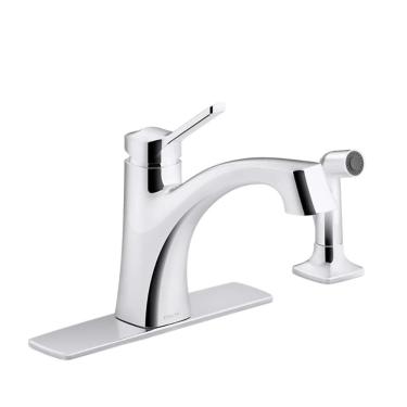 Imagem de Torneira Misturador Kohler Maxton Monocomando para Cozinha K-R22868-CP Cromado Polido