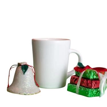Imagem de Caneca de Porcelana 270ml Natal Mágico – Merry Christmas | Caneca Temática Natalina para Presente e Decoração