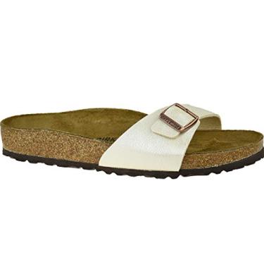 Imagem de Birkenstock Mules femininas, 7/7,5, Branco, 36