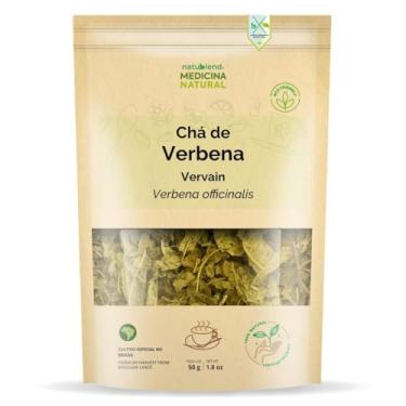 Imagem de Chá de Verbena, Folhas Selecionadas, Qualidade Premium, Medicina Natural, 50g