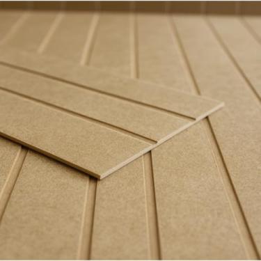 Imagem de Kit Cabeceira de Cama Casal Ripada MDF Auto Colante 45x11cm – Instalação Fácil, Moderna e Sem Perfuração(RUSTICO,22)