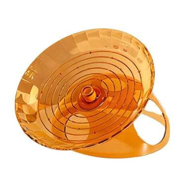 Imagem de Ｂｅｓｇａ Roda giratória para hamster, disco rolante redondo, casinha para hamster, brinquedo de atividade, decoração para gaiola de ratos, camundongos e, Laranja