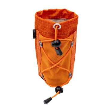 Imagem de Dynwave Suporte multifuncional para garrafa de água para mochila, ideal para corrida, ciclismo e pesca, Laranja
