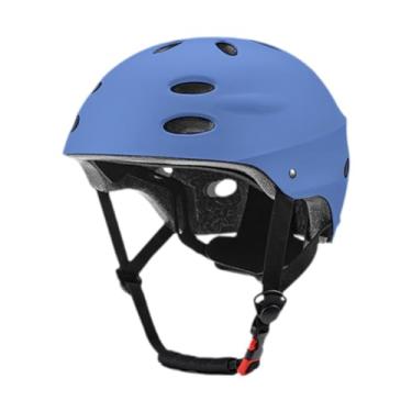 Imagem de Vaveren Capacete infantil para skate, com absorção de impacto e respirável, ideal para ciclismo, para meninos e meninas, Azul