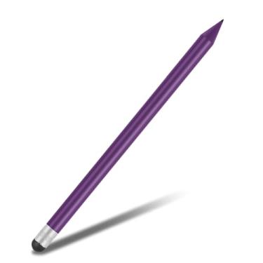 Imagem de Generic Caneta Stylus Capacitiva, Alta Sensibilidade, Cabeça de Toque Macio de Borracha, Compatível Com //, Material Plástico Durável (Violeta)