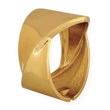 Imagem de Pulseira Bracelete Dourado Brilhante ZERASTOCK Pentágono