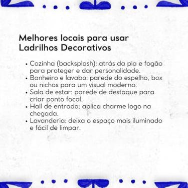 Imagem de Ladrilho Decorativo de Cerâmica Aniversário Estampa Fogos de Artifício Estrela Dourada