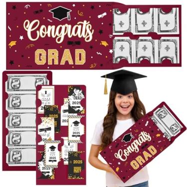 Imagem de Humyoun Porta-dinheiro ou cartão de presente jumbo para formatura 2026 com envelopes, 35,5 x 20,5 cm, grande surpresa, graduação, suporte para dinheiro, para faculdade, ensino médio, suprimentos para