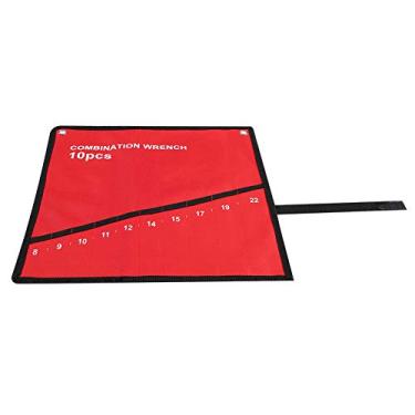 Imagem de GLOGLOW Bolsa de Armazenamento/Bolsa de Armazenamento de Ferramentas, Organizador de Lona Com 25 Bolsos, Vermelho, Durável para Chaves e Chaves de Fenda, 26,38 X 19,29 Polegadas Multi Pocket Nan