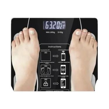 Imagem de Balança Eletrônica Compacta Para Medição De Gordura Corporal, Balança 