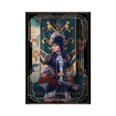 Imagem de Pôster Minimalista De Graffiti Jinx Arcane Temporada 2 Em Tela Para Sa