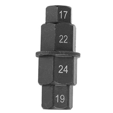 Imagem de Snsowed Ferramenta de Chave de Desmontagem Eixo Rodas Motocicleta Motocicleta, Chave Hexagonal Ferro 17 Mm / 19 Mm / 22/24 Preta Com Alta Confiabilidade,