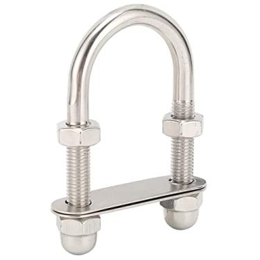 Imagem de Acouto Parafusos Em u Marinhos de Aço Inoxidável 316, Espelho Polido, Acessórios para Barco M10x95x45mm para Iates e Embarcações de Pesca