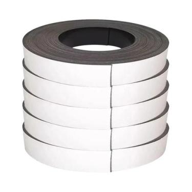 Imagem de Fita Magnética Autoadesiva Flexível De 1 Metro, Faixa Magnética De Bor