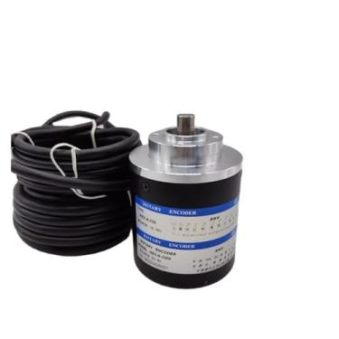 Imagem de Codificador rotativo Codificador composto Codificador absoluto 256ppr 8 bits código cinza e codificador incremental 1000ppr máquina a vapor têxtil saída dupla