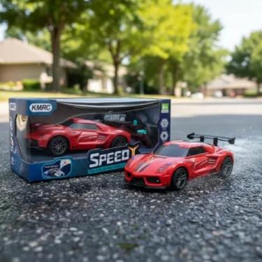 Imagem de Carro Controle Remoto Speed X Com Vapor Luz Drift (Vermelho)