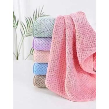 Imagem de Toalha de Banho Grande Microfibra 140 x 70 cm Alta Absorção Rápida Praia Natação Academia (Aleatoria)