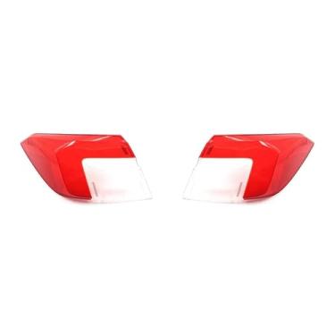 Imagem de compatível com honda civic 2022 2023 luz traseira do carro escudo luzes de freio substituição escudo traseiro automático capa abajur(Outside A Pair)